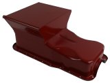 Hamburger's Performance Street Oil Pans 1172 Pans, Performance, Front Wet Sump, 7.00 qt. Capacity, Steel, Red, Baffled, 9.00 in. Depth, Ford, 4.3L, 4.7L, 5.0L, Kit thumbnail 2