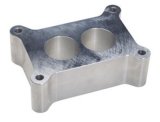 Hamburger's Performance Carburetor Spacers 2541 BILLET 2" HOL.2V PORTED SPACER thumbnail 1