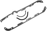 Hamburger's Performance Oil Pan Gaskets 3002 Gasket, Multi-Piece, Composite, Chevy, 267/305/350/400, Each thumbnail 1