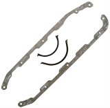 Hamburger's Performance Oil Pan Gaskets 3005 HAMBURGER'S PRE-86 SBC DRY SUMP PAN GASKETS thumbnail 1