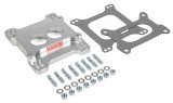 Hamburger's Performance Carburetor Adapters 3223 Adapter, 2-Hole Type, Holley 2-Barrel to Square Bore Manifold, 1.0 in. Thick, Each thumbnail 1