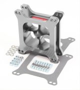 Hamburger's Performance Torque Flow CNC 2 Inch Carburetor Spacer 3226 Spacer, Flow, Aluminum, in. Thick, Edelbrock AVS Series, Each thumbnail 1