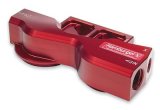Hamburger's Performance Remote Oil Filter Mounts 3304 Mount, Remote, Single Filter, 1 1/2-12 in., Billet Aluminum, Clear Anodized, Each thumbnail 2