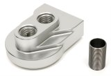 Hamburger's Performance Oil Filter Mounts 3306 Mounts, BILLET SINGLE PORTS UP FILTER BASE FOR CUMMINS 5.9L thumbnail 2