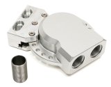 Hamburger's Performance Oil Filter Mounts 3307 Mounts, BILLET SINGLE MULTI POSITION FILTER BASE FOR CUMMINS 5.9L thumbnail 2