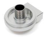 Hamburger's Performance Oil Filter Mounts 3309 Mounts, BILLET SINGLE PORTS UP FILTER BASE FOR FORD 1 1/2"-16 thumbnail 2