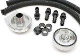 Hamburger's Performance Oil Filter Relocation Kits 3317 Kits, BILLET SINGLE PORTS UP FILTER BASE RELOCATION KIT FOR FORD 1 1/2"-16 thumbnail 2