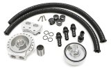 Hamburger's Performance Oil Filter Relocation Kits 3319 Kits, BILLET SINGLE MULTI POS. FILTER BASE RELOCATION KIT FOR FORD 1 1/2"-16 thumbnail 2