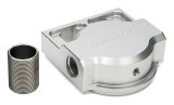 Hamburger's Performance Oil Filter Mounts 3407 REMOTE FILTER BASE, Sngl Remote Base; 1 1/2in-12 Nipple (Fram HP6 or equivalent); Flows Right-to-Left thumbnail 1