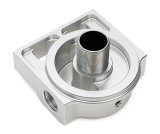 Hamburger's Performance Oil Filter Mounts 3408 REMOTE FILTER BASE, Sngl Remote Base; 1 1/2in-16 Nipple (Fram PH3786 or equivalent); Flows Rght-to-Lft thumbnail 2