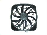 16 Inch 2,160 CFM Maradyne Mach One Series Electric Fan MM12K Radiator Fan, One, Plastic, Black, in. Diameter, cfm, Each thumbnail 1