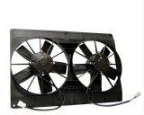 11 Inch 2,760 CFM Maradyne Mach Two Series Electric Fan MM22K Radiator Fan, Two, Dual, Nylon, Black, 11.0 in. Diameter, cfm, Each thumbnail 1