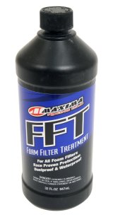 Maxima FFT Foam Filter Treatment Oil 60901 Air Oil, Oil, Blue, Pour, 32 oz., Each thumbnail 1