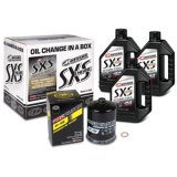 Maxima SXS Oil Quick-Change Kits 90-189013 Motor Change Kit, SxS Quick Change, Canister Style Filter, Black, 3 Liters Synthetic 5W50 Motor Oil, Polaris, Kit thumbnail 2