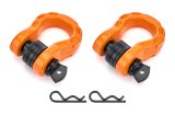 Mile Marker Winch Accessories 60-80134-TO PAIR OF D-RING SHACKLES 8T thumbnail 1
