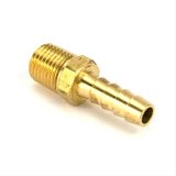 Nitrous Outlet NPT to Hose Barb Fittings 00-01921-B Fitting, Adapter, Barb, Straight, Brass, Natural, 1/4 in. NPT, 5/16 in. Barb, Each thumbnail 2