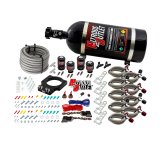 Nitrous Outlet Oxide Plate Systems 00-10114-10 Systems, EFI Plate, Wet Style, WOT Switch Activation, 10 lbs. Bottle, for Use with A 92mm LSX Intake, Chevrolet, Small Block LS, Kit thumbnail 2