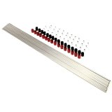 Nitrous Outlet Plumbers Kits 00-28030-8 Oxide Plumbing Kits, Kits, V8 Type, Stainless Steel Line, Natural, 24.00 ft. Length Hard Line, Kit thumbnail 2