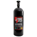 Nitrous Outlet Oxide Bottles 00-30140 Bottles, 10 lbs. Capacity, Aluminum, Black Powdercoated, Male Threads Outlet, Shipped Empty, Each thumbnail 2