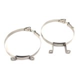 Nitrous Outlet Standard Bottle Brackets 00-32000 10lb/15lb Stainless Bracket thumbnail 2