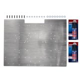 Nitrous Outlet Bottle Bracket Mounting Plates 00-33021 05-09 Corvette 10lb/15lb Plate 2 Bottles thumbnail 2