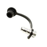 Nitrous Outlet Quick-Release Bottle Valve Stem Fittings 00-34034 Fitting, Quick-Release, Stem, MaleThread, Quick-Disconnect, Aluminum, Polished, Each thumbnail 1