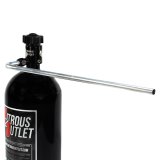 Nitrous Outlet Blow-Down Kits 00-35030 Oxide Tube, 90 degree, -8 AN Inlet Size, Female Threads, Aluminum, Natural, Tube Nut, Kit thumbnail 1