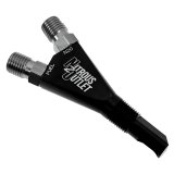 Nitrous Outlet Wet Nozzles 00-40000 Oxide Nozzles, Nozzles, 90 degree Discharge, Aluminum, Black Anodized, 1/8 in. NPT Thread Size, Each thumbnail 2