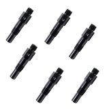 Nitrous Outlet Oxide Nozzles 00-40503-6 Nozzles, 1/8" NPT Dry Nozzle - 6 Pack/Straight Discharge/Aluminum thumbnail 2