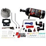Nitrous Outlet Oxide Plate Systems 00-10123-LS3-10 Systems, EFI Plate, Wet, 200 hp, 10 lb. Bottle, Black Powdercoated, WOT Switch, Chevy, 6.2L, LS3 Only, Kit thumbnail 2