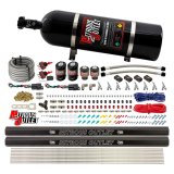 Nitrous Outlet Oxide Systems 00-10362-SBT-DS-15 DS 4 Cyl 4 Sol Direct Port Sys w/ Dist Blocks Low PSI(15Lb Bottle)(SBT Noz) thumbnail 1