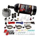 Nitrous Outlet X-Series Oxide Systems 22-80001-NO10 Systems, X-Series, Air Intake Dlivery, Wet, Max 200 hp, Includes 50-100-150, High Flow 10 lb. Bottle, Black, WOT, Fuel Injection, Kit thumbnail 1