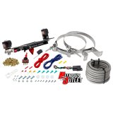 Nitrous Outlet Oxide Systems 00-10604-GEN4-00 Systems, 4150 Stinger 4 System - Hard-line/.122 Solenoid/.177 Fuel Solenoid/Boomerang Solenoid Bracket - (Gas/E85)(5-55 psi)(50- thumbnail 2