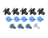 Precision Replacement Parts Weatherstrip Seal Fasteners CFK-3160-10 2010-2015 Honda Crosstour, Cowl Fastener Clip Kit, 14 Piece Kit thumbnail 1