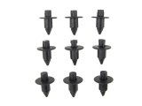 Precision Replacement Parts Weatherstrip Seal Fasteners CFK-615-89 1989-1997 Geo Tracker/Suzuki Sidekick, Cowl Fastener Clip Kit, 9 Piece Set thumbnail 2