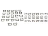 Precision Replacement Parts Windshield/Rear Window Molding Clip Kits for 1968-1972 CHEVELLE - MCK-1210-68 Clips, Windshield and Rear Window, Chevelle, Kit thumbnail 1