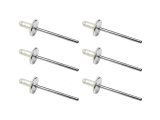Precision Replacement Parts Windshield Molding Clip Kits PCK-2018-97 1997-2001 Toyota Camry (4Dr Sedan), Kit, Windshield, 6 Piece Set thumbnail 1