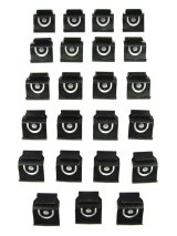Precision Replacement Parts Rear Window Molding Clip Kits PCK-3128-62 Clips, Clips, 23-Pieces, Chevy, Kit thumbnail 1