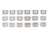 Precision Replacement Parts Windshield Molding Clip Kits PCK-3992-68 1968-1972 Chevrolet Chevelle/Monte Carlo/Grand Prix, Kit, Rear Window, 18 Piece Set thumbnail 1