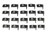 Precision Replacement Parts Windshield Molding Clip Kits PCK-402-79 1979-1982 Mazda 626 (4Dr Sedan), Kit, Windshield, 20 Piece Set thumbnail 1