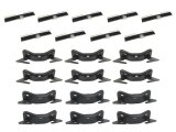 Precision Replacement Parts Windshield Molding Clip Kits PCK-431-82 1982-1985 Toyota Celica (2Dr), Kit, Windshield, 21 Piece Set thumbnail 1