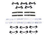 Precision Replacement Parts Windshield Molding Clip Kits PCK-455-84 1984-1986 Toyota Camry (4Dr Sedan), Kit, Windshield, 25 Piece Set thumbnail 1