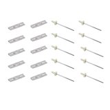 Precision Replacement Parts Windshield Molding Clip Kits for 2020-2025 HIGHLANDER, 2022-2025 TUNDRA - PCK-5234-20 WINDSHIELD CLIP KIT, 4 DR SPORT UTILITY MOLDING CLIP KIT, WINDSHIELD, 20 PIECE SET thumbnail 1