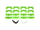 Precision Replacement Parts Windshield Molding Clip Kits PCK-634-90 1990-1993 Acura Integra (4Dr Sedan), Kit, Windshield, 16 Piece Set thumbnail 1
