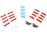 Precision Replacement Parts Windshield Molding Clip Kits PCK-703-92 1992-1995 Honda Civic (4Dr Sedan), Kit, Windshield, 24 Piece Set thumbnail 1