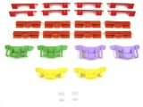 Precision Replacement Parts Windshield Molding Clip Kits PCK-705-92 1992-1995 Honda Civic (2Dr Hatchback), Kit, Windshield, 24 Piece Set thumbnail 1