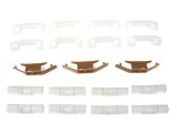 Precision Replacement Parts Windshield Molding Clip Kits PCK-711-92 1992-2000 Mitsubishi Montero, Kit, Windshield, 19 Piece Set thumbnail 1