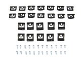 Precision Replacement Parts Windshield Molding Clip Kits PCK-715-68 Clips, Dodge, Plymouth, 24 Clips, Kit thumbnail 1
