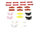Precision Replacement Parts Windshield Molding Clip Kits PCK-731-93 1993-1997 Honda Civic Del Sol (2Dr Coupe), Kit, Windshield, 24 Piece Set thumbnail 1