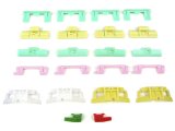 Precision Replacement Parts Windshield Molding Clip Kits PCK-753-94 1994-1997 Honda Accord (4Dr Sedan), Kit, Windshield, 22 Piece Set thumbnail 1